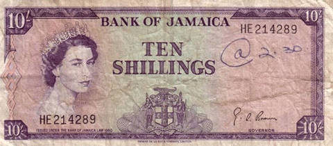 Jamaican Shillings