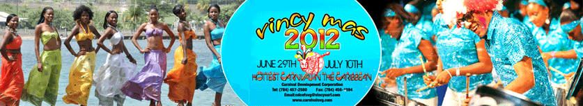  NOTIZIA DELLA SETTIMANA:  CarnivalE DI St. Vincent o Vincy Mas - 29 giugno/10 LUGLIO2012 